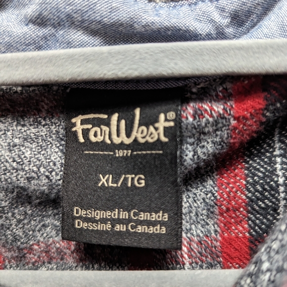 Far West flannel shirt. - Picture 3 of 3
